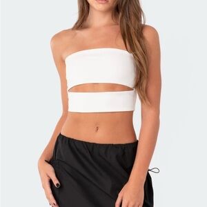 Edikted Womens Dercey Crop Top Size L
